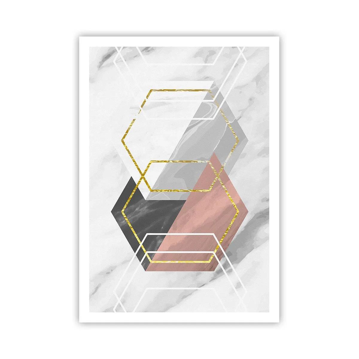 Poster - Keten samenstelling - 70x100 cm