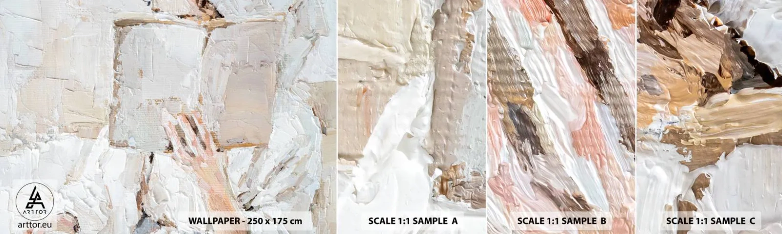 Fotobehang Monster Zelfklevend Deluxe Sticker - In een andere wereld - Deel, Boek, Minimalisme - 100x30 cm