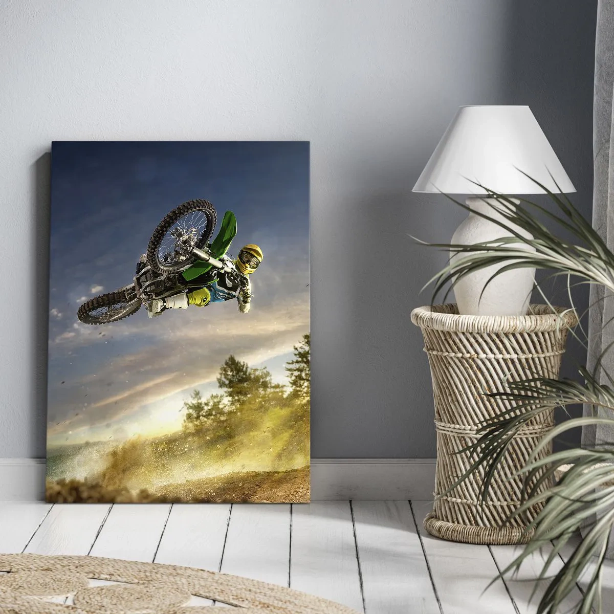 Schilderen op canvas - Schakel emoties in! - 70x100 cm