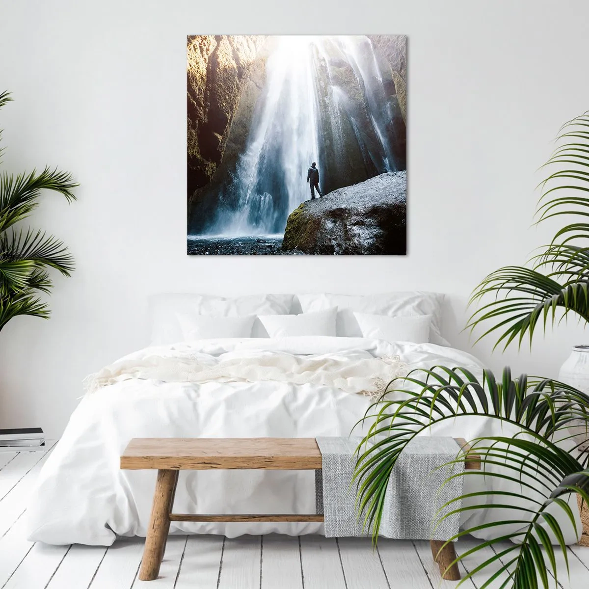 Schilderen op canvas - Herstel van proporties - 50x50 cm