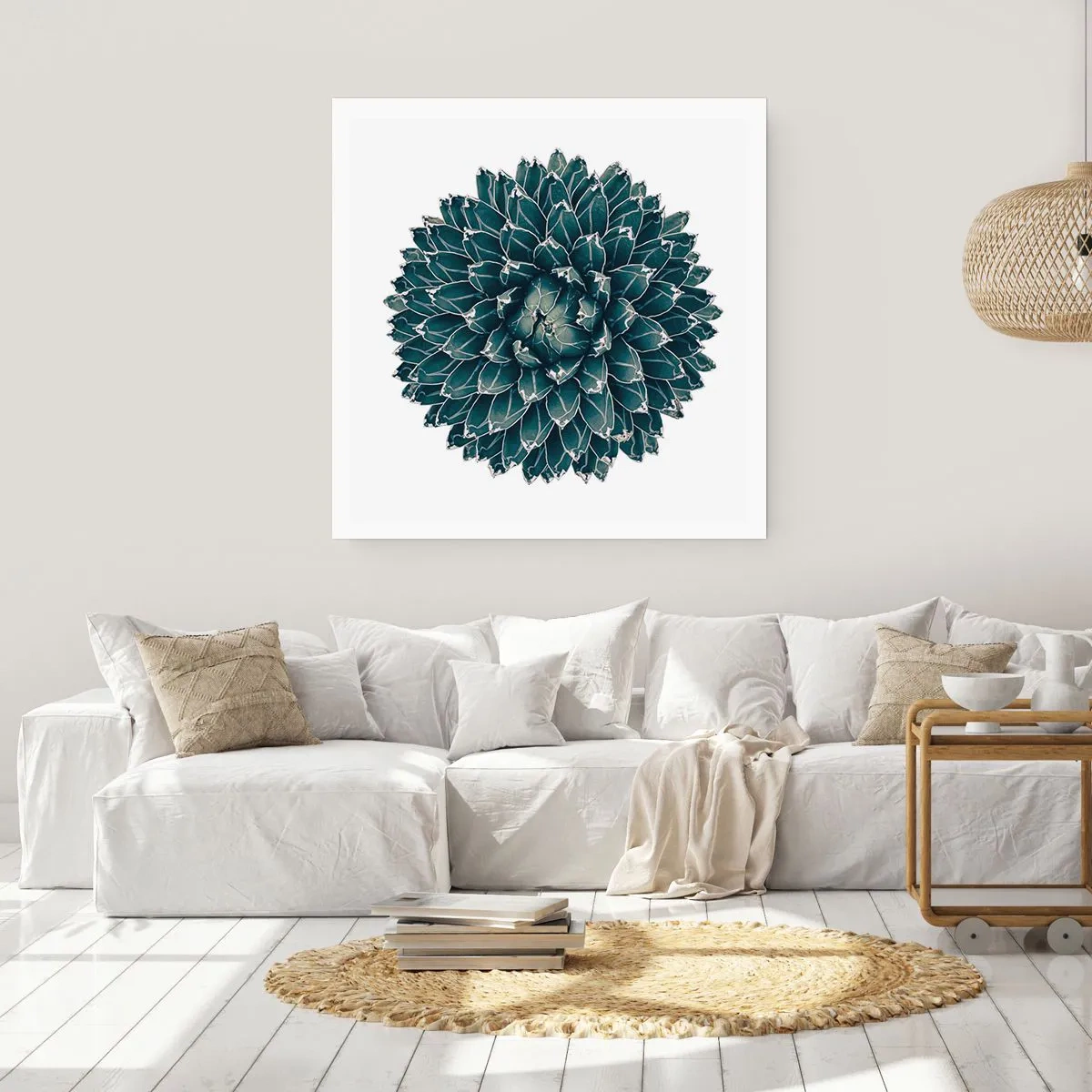 Poster - De ster van de woestijn - 50x50 cm