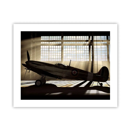 Poster - De rust van een krijger - 50x40 cm