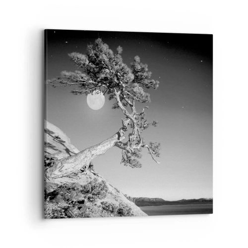 Schilderen op canvas - Een zegevierende jager - 70x70 cm