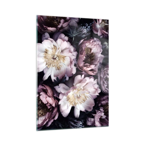 Schilderen op glas - Boeket ouderwets - 50x70 cm