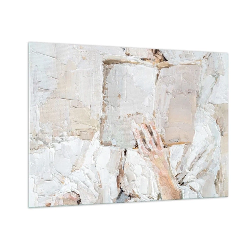 Schilderen op glas - In een andere wereld - 100x70 cm