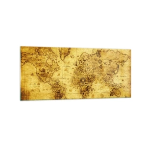 Schilderen op glas - Hoe vreemd os deze wereld  - 120x50 cm