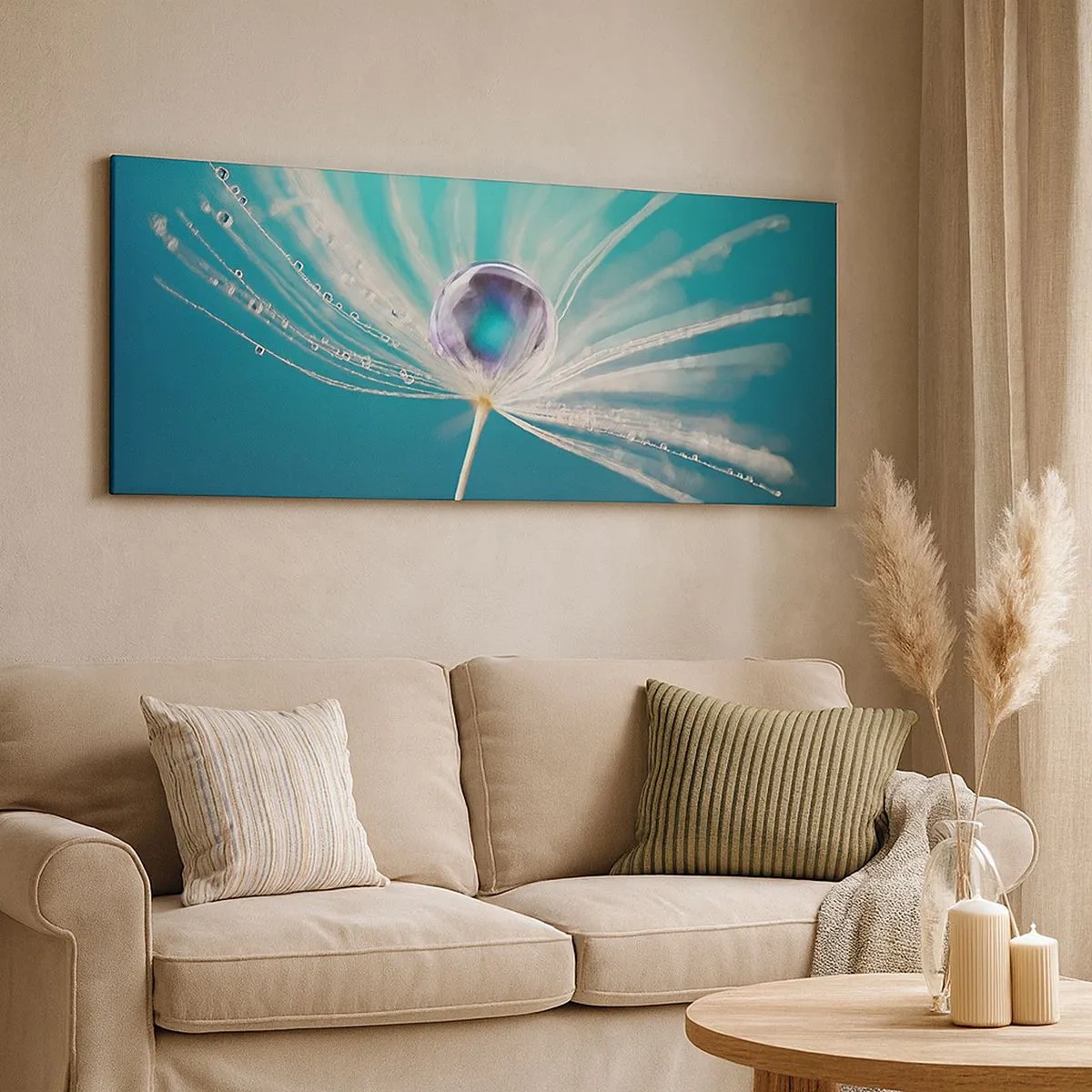 Schilderen op canvas - Mystiek moment - 100x40 cm