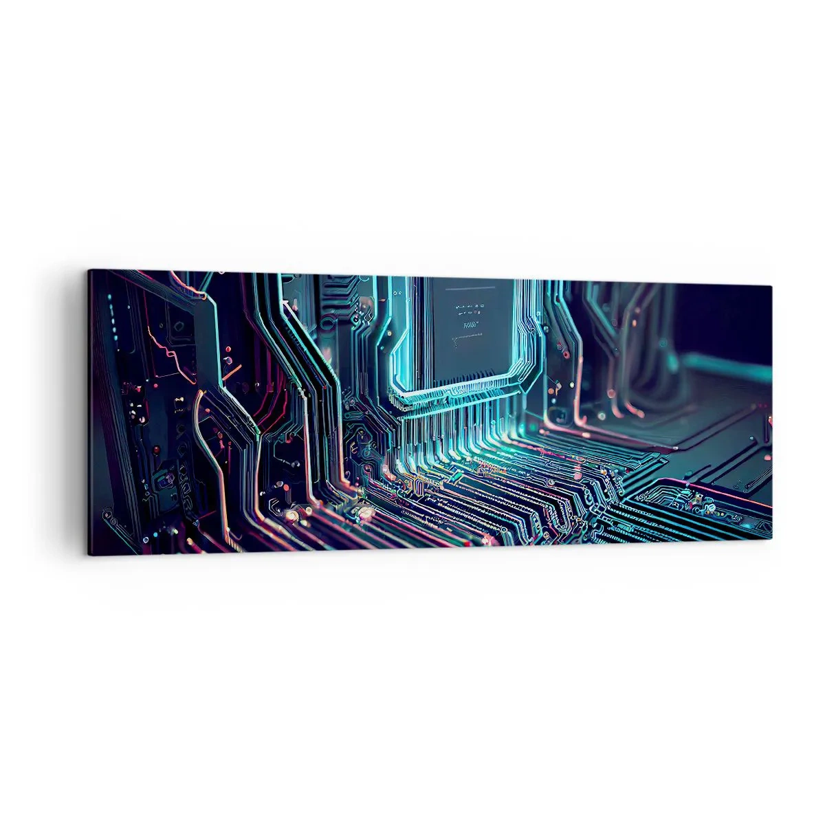 Schilderen op canvas - Ik ben aan het denken… - 140x50 cm