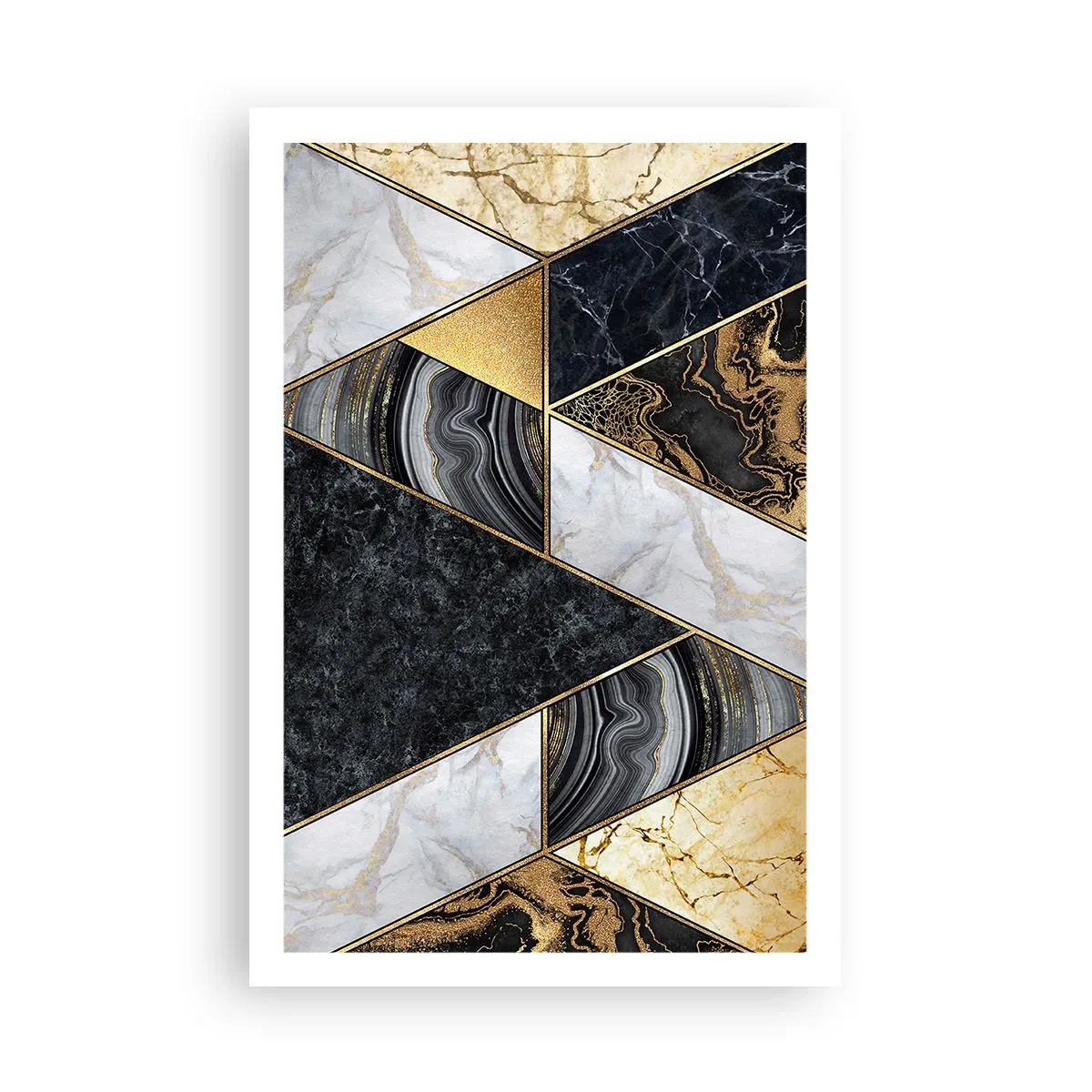 Poster - Steen bij steen - 61x91 cm