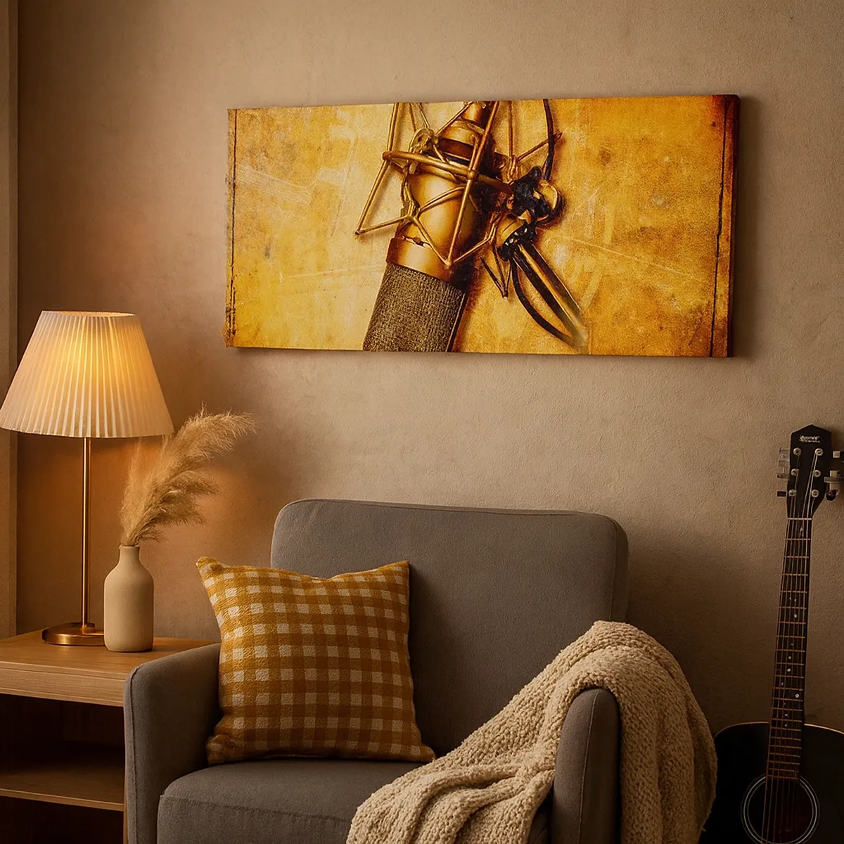 Schilderen op canvas - De gouden jaren van radio - 30x30 cm