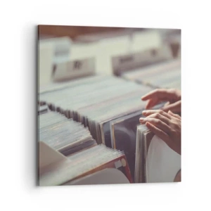 Schilderen op canvas - Op zoek naar emoties - 70x70 cm