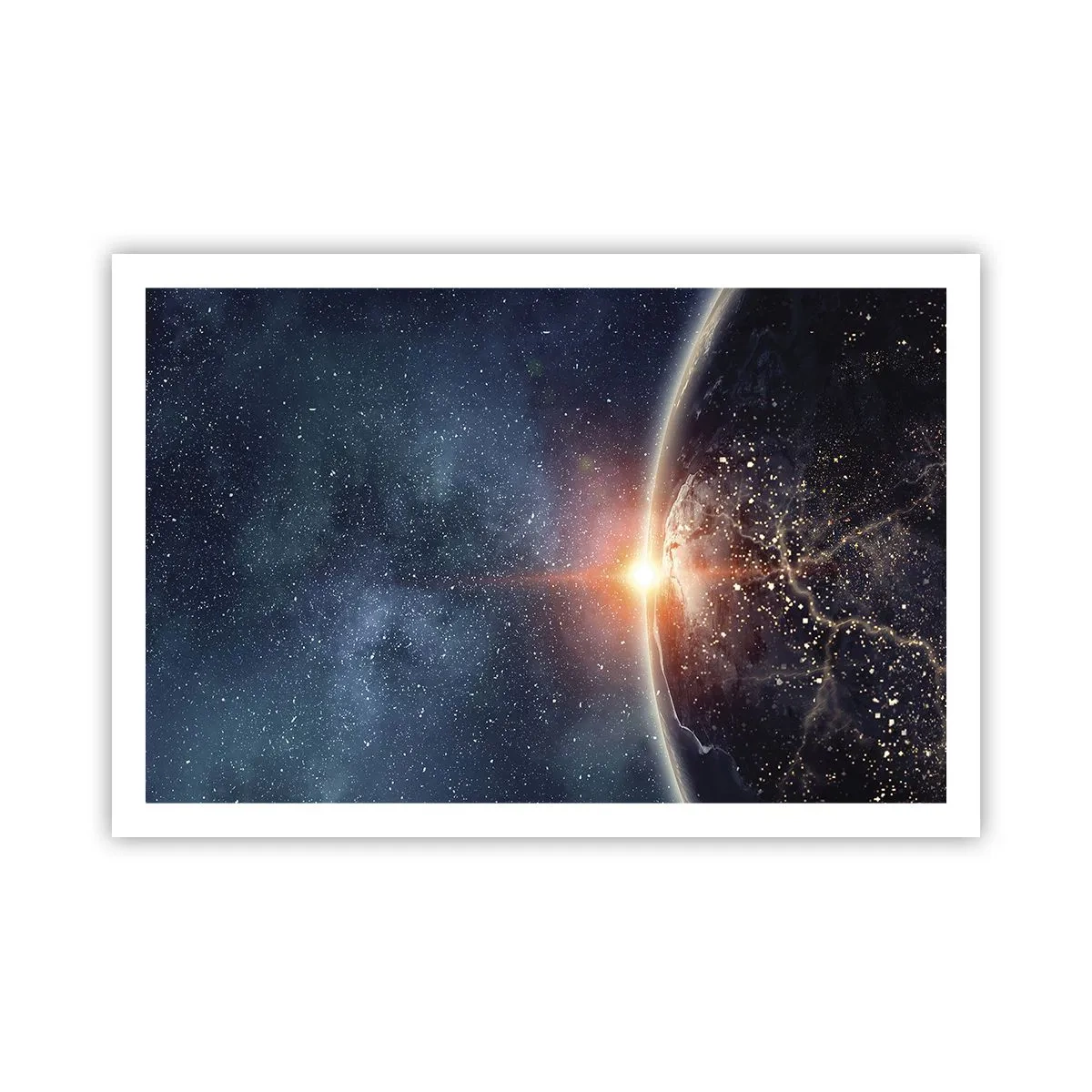 Poster - In een nieuw perspectief - 91x61 cm