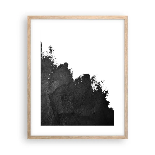 Een poster in een licht eiken lijst - Elementen: aarde - 40x50 cm