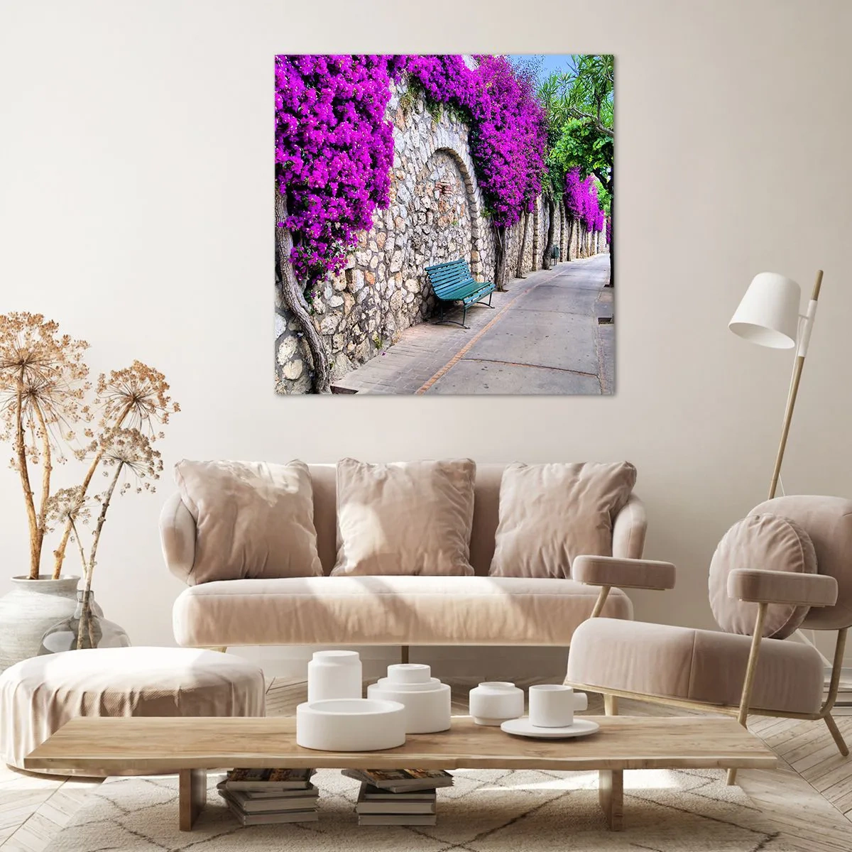 Schilderen op canvas - Laten we elkaar zo snel mogelijk ontmoeten - 50x50 cm