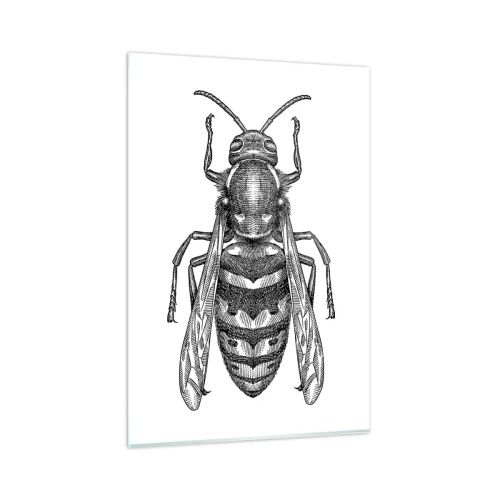 Schilderen op glas - Van een insectenplaneet - 80x120 cm