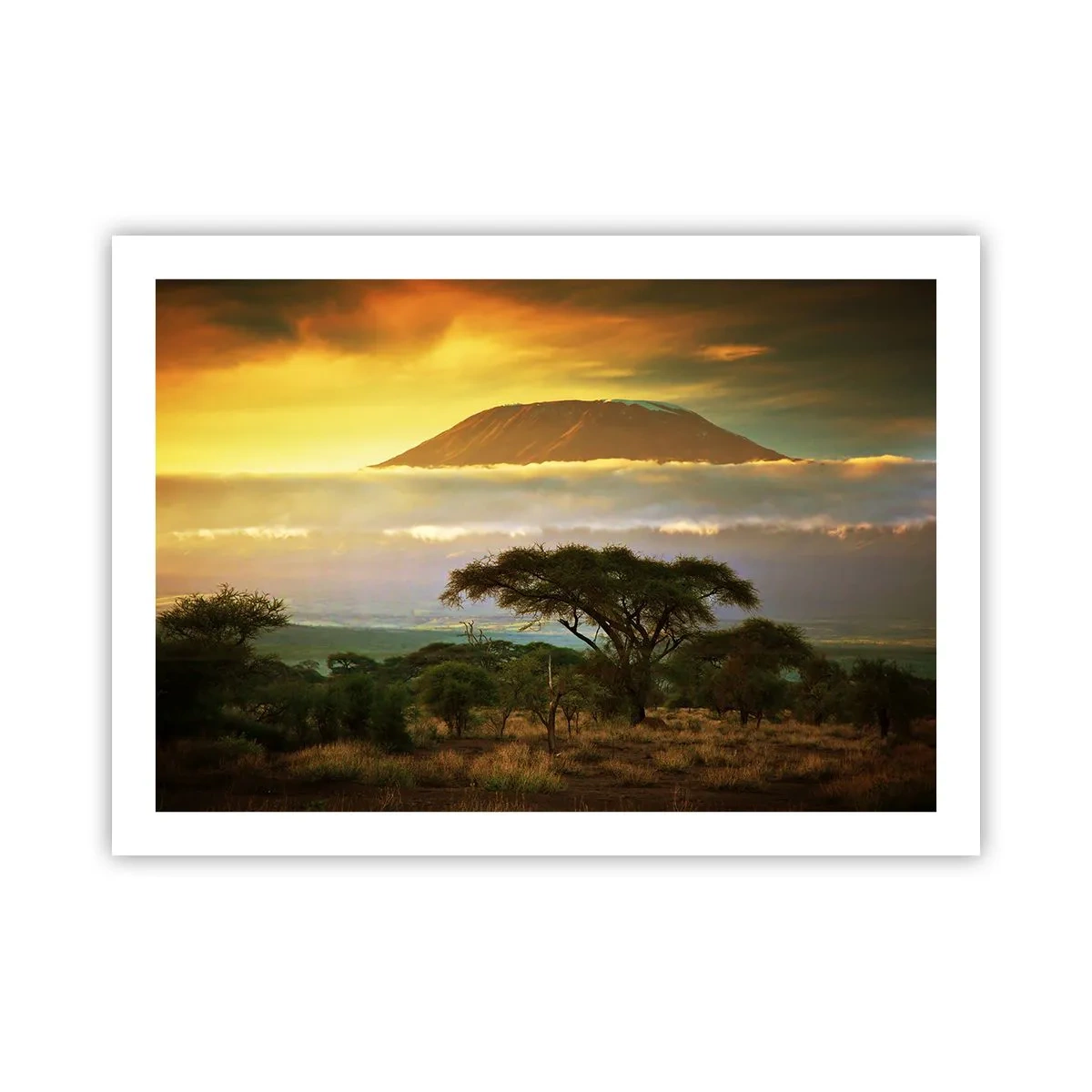 Poster - Een reizigersdroom - 70x50 cm