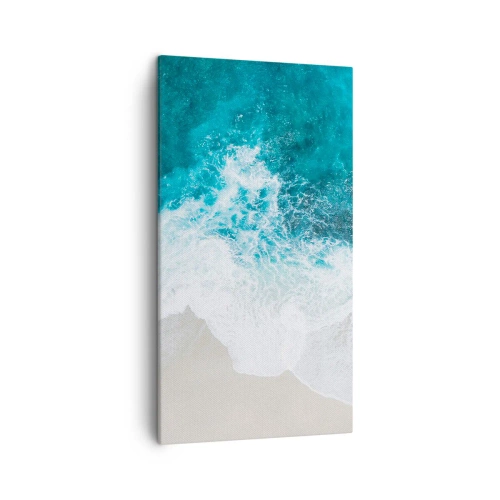 Schilderen op canvas - Natuurlijke streling - 45x80 cm