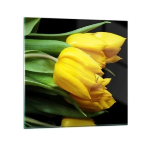 Schilderen op glas - Gemaakt van heldere zon - 70x70 cm