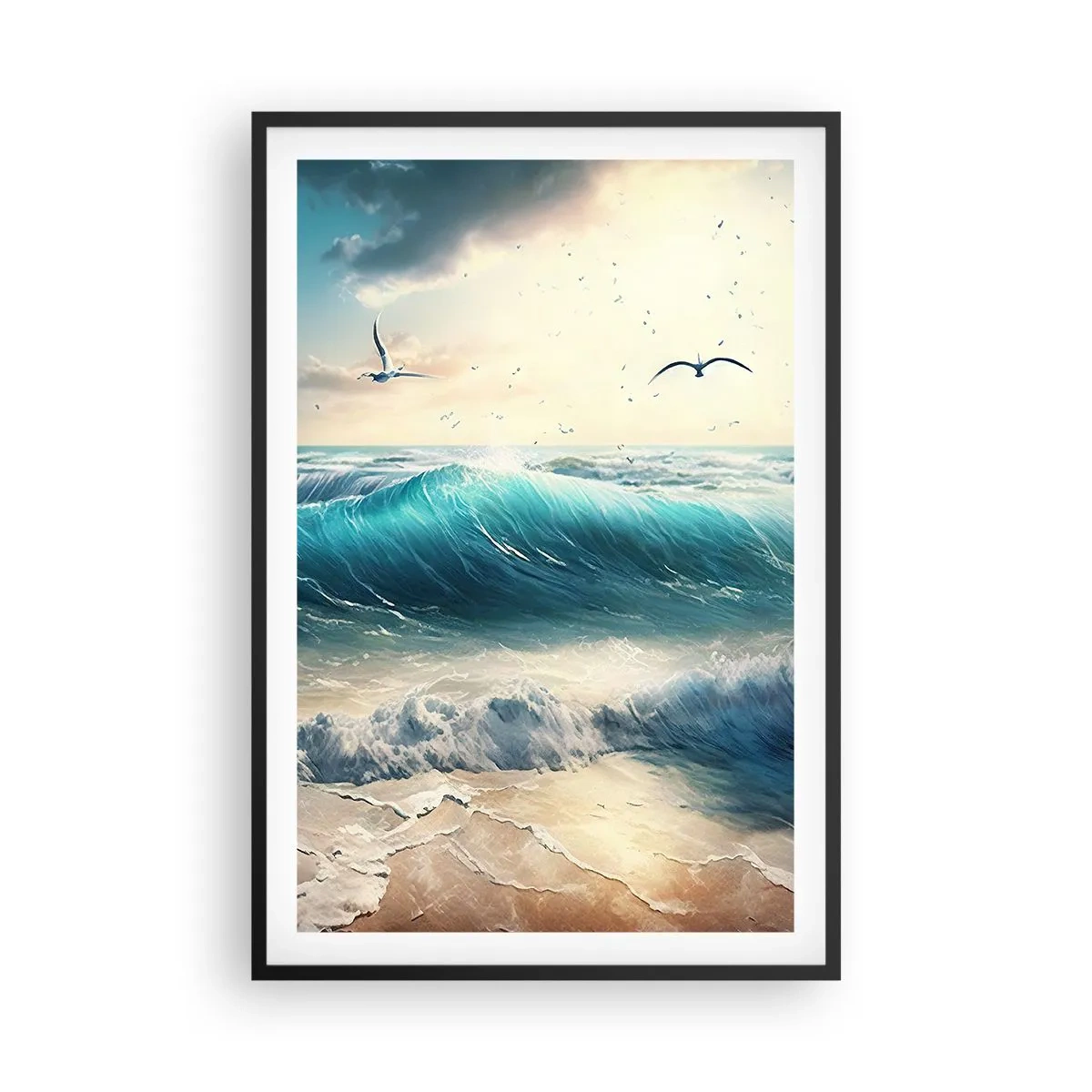 Poster in een zwarte lijst - Ritselt alleen voor jou - 61x91 cm