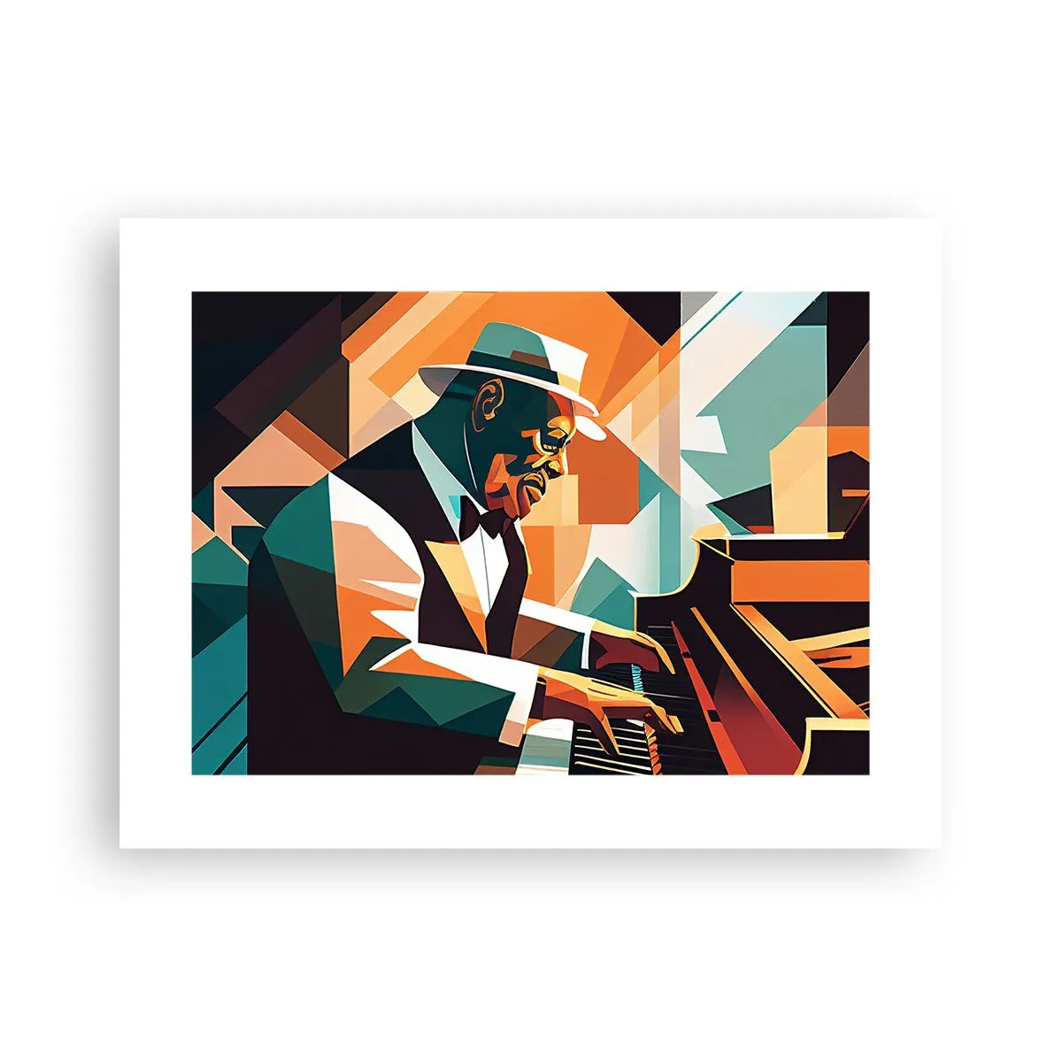 Poster - Al die jazz - 40x30 cm