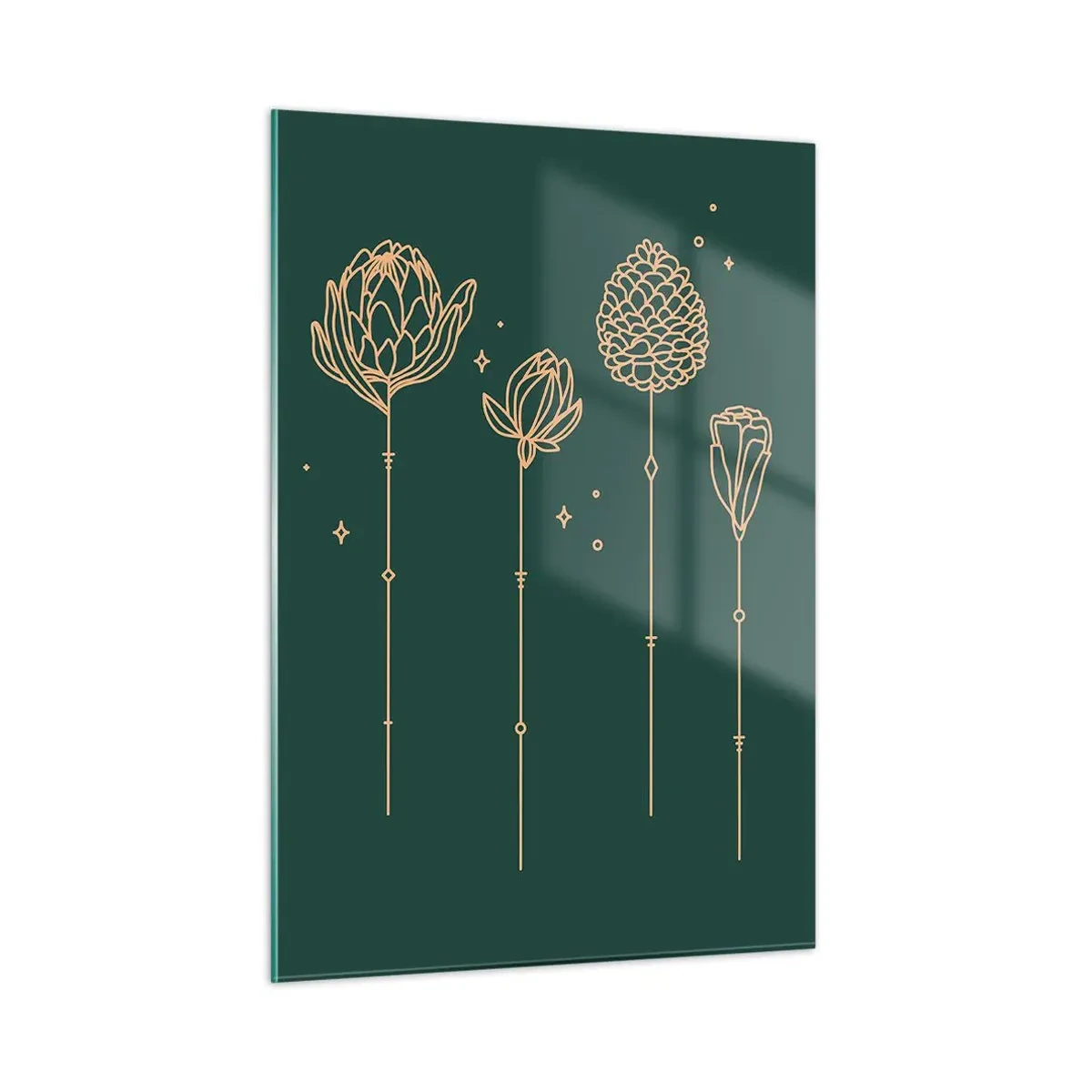 Schilderen op glas - Kruidenfamiie / Familie Ziółkowsi ?? - 50x70 cm