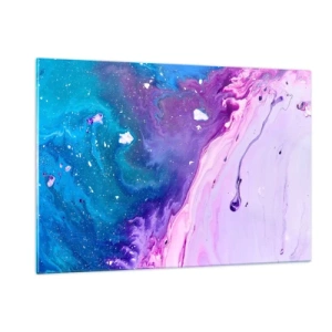 Schilderen op glas - Yin en yang - 120x80 cm