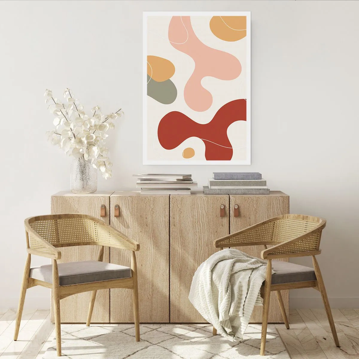 Poster - Kronkels of krullen? - 70x100 cm