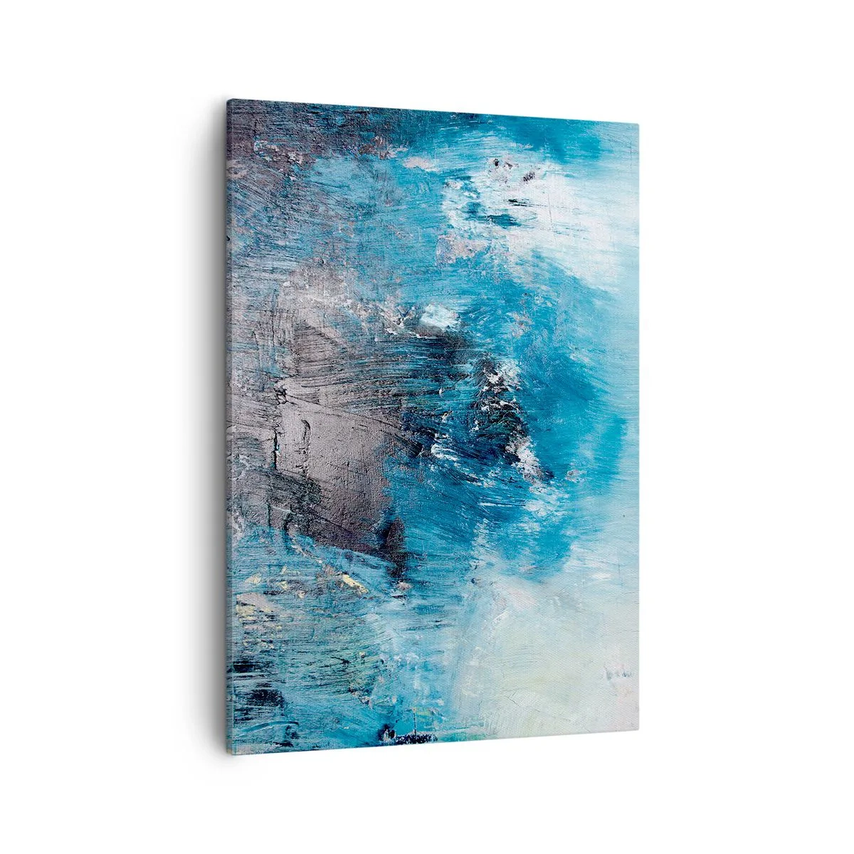 Schilderen op canvas - Rhapsody in Blauw - 50x70 cm