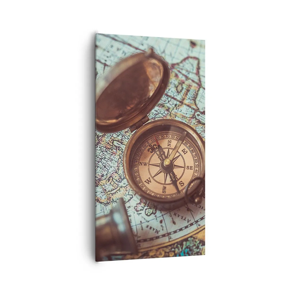 Schilderen op canvas - Voor de avonturier - 65x120 cm