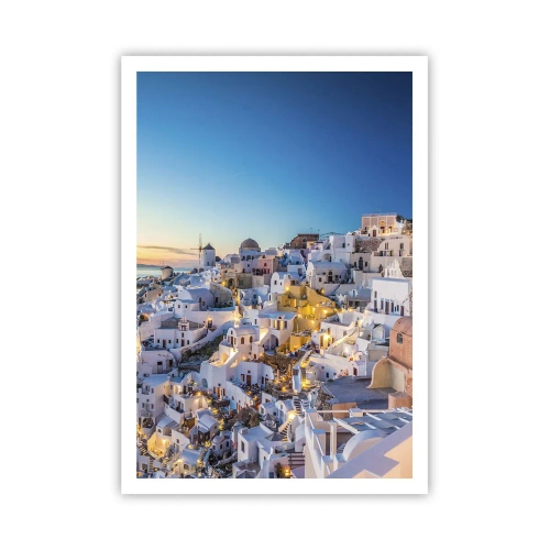 Poster - De essentie van Grieksheid - 70x100 cm