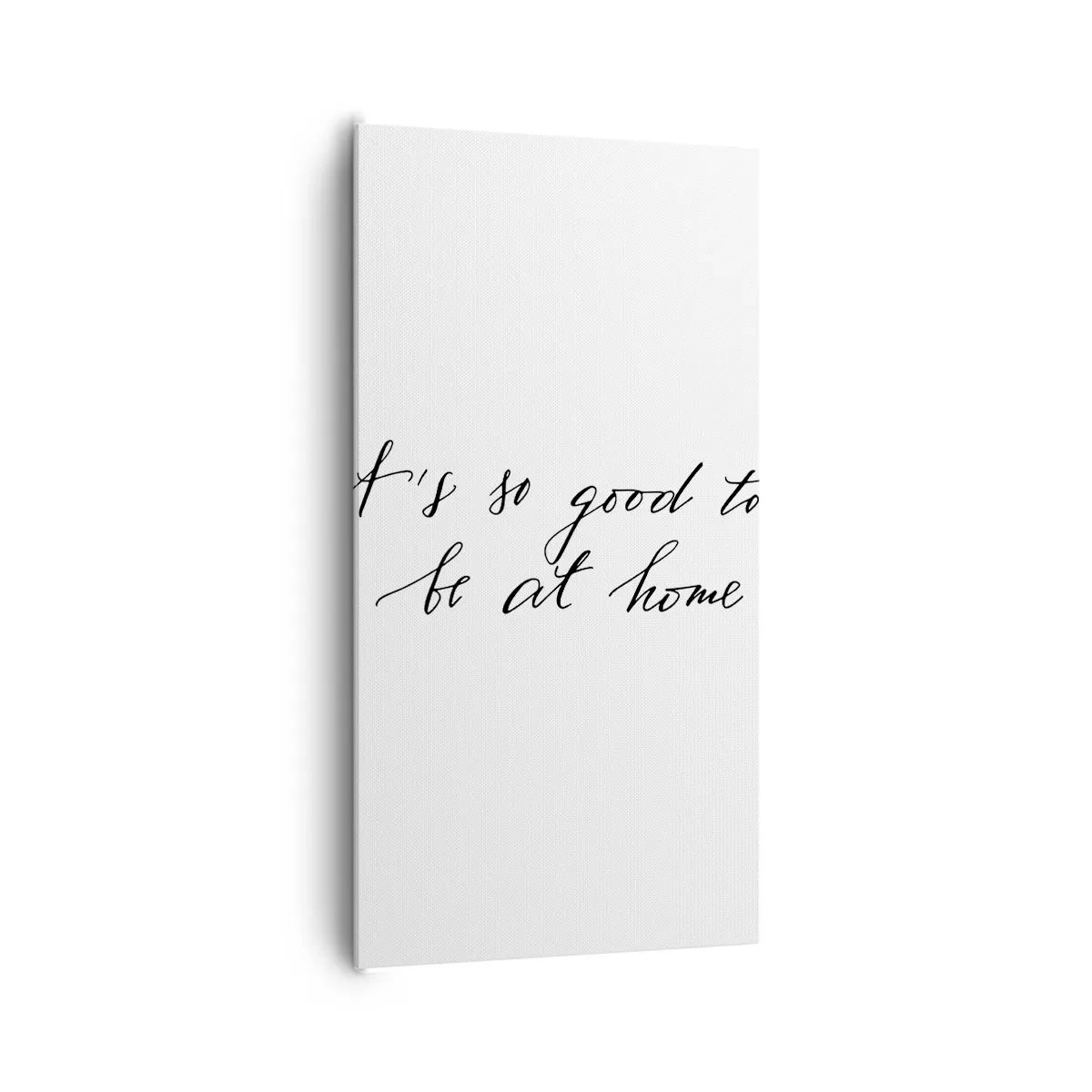 Schilderen op canvas - De hele waarheid - 65x120 cm