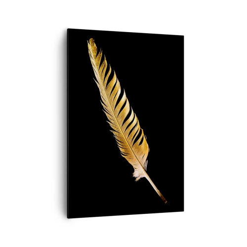 Schilderen op canvas - HHij heeft een ongewoon talent voor schrijven… - 70x100 cm