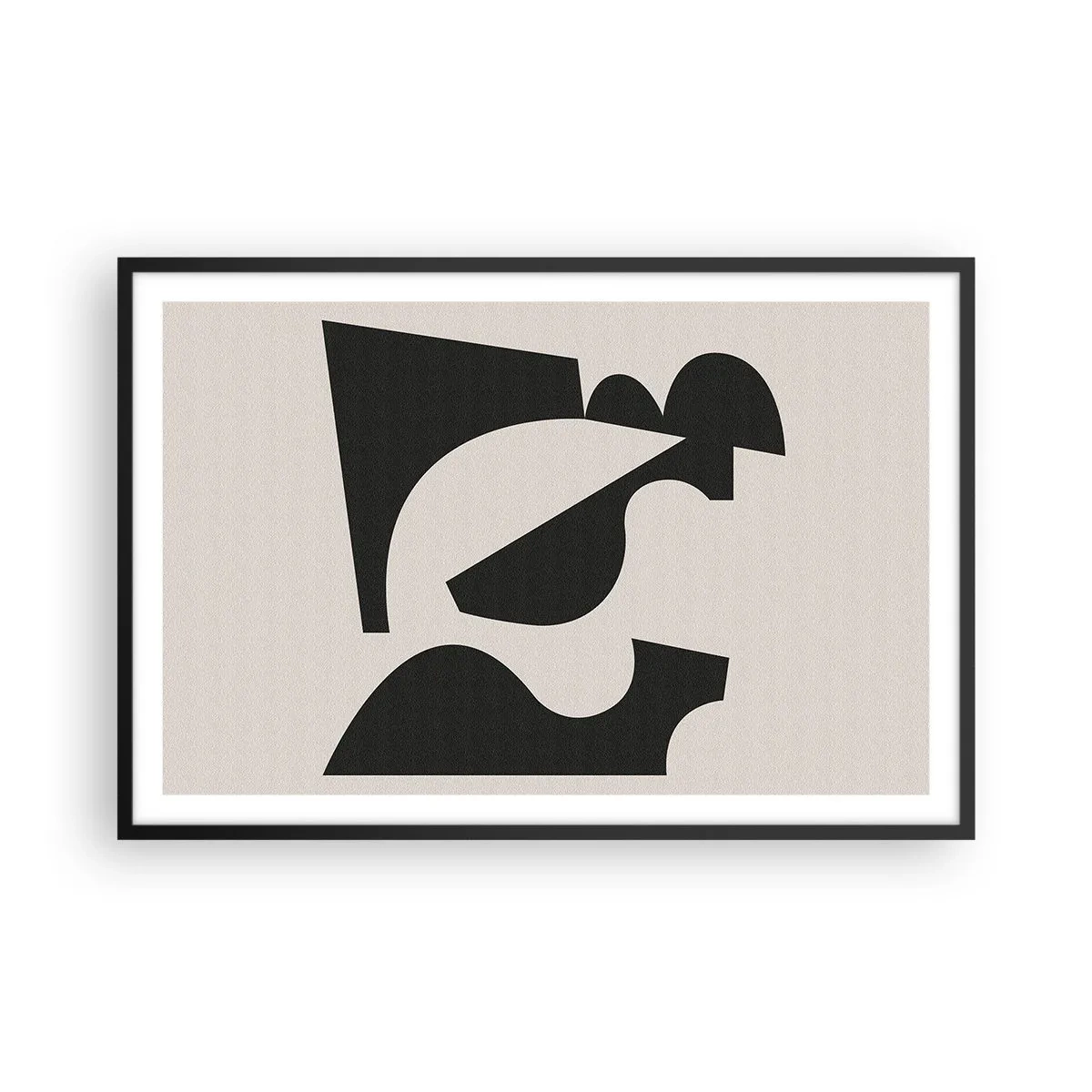 Poster in een zwarte lijst - Voor zelfassemblage - 91x61 cm