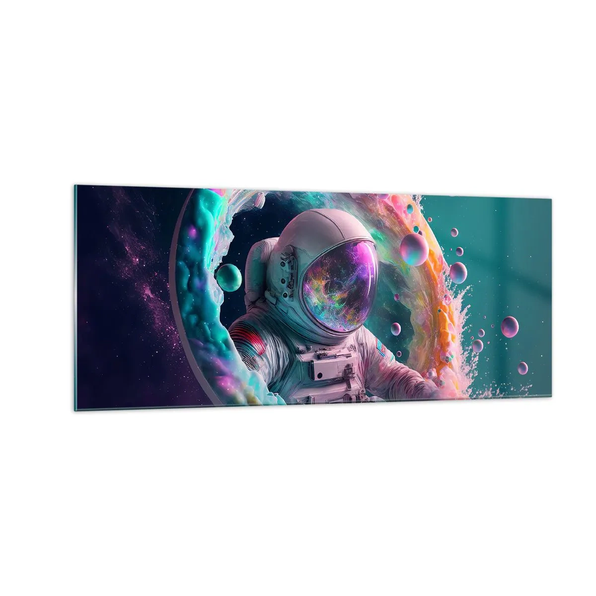 Schilderen op glas - Sterrenpoort - 100x40 cm