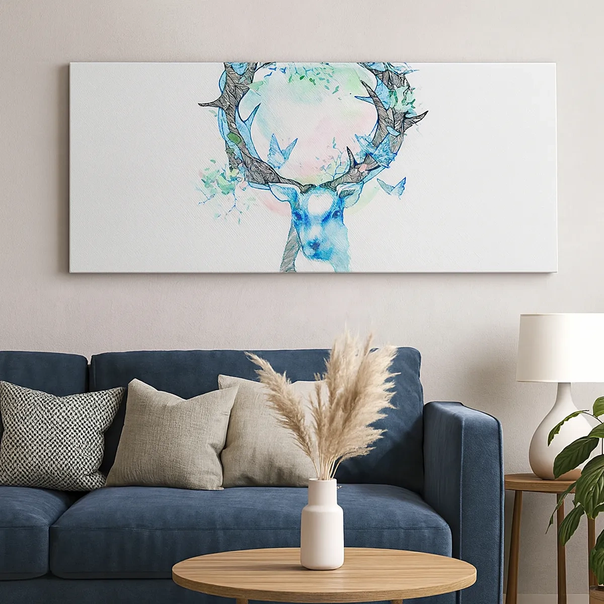 Schilderen op canvas - De kracht en delicatesse van de natuur - 30x30 cm