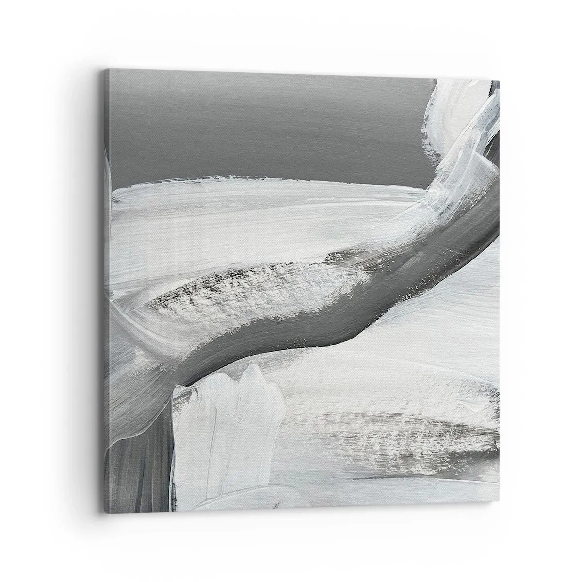 Schilderen op canvas - Een beslissende beweging - 70x70 cm