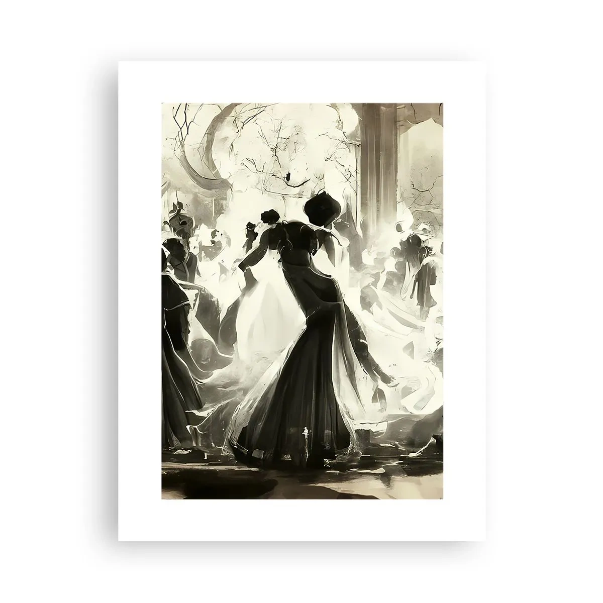 Poster - De grote maskerade - 30x40 cm