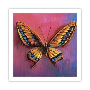 Poster - Een juweel van de natuur - 60x60 cm