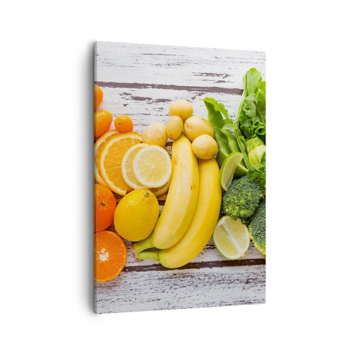 Schilderen op canvas - Het is niet genoeg? - 50x70 cm