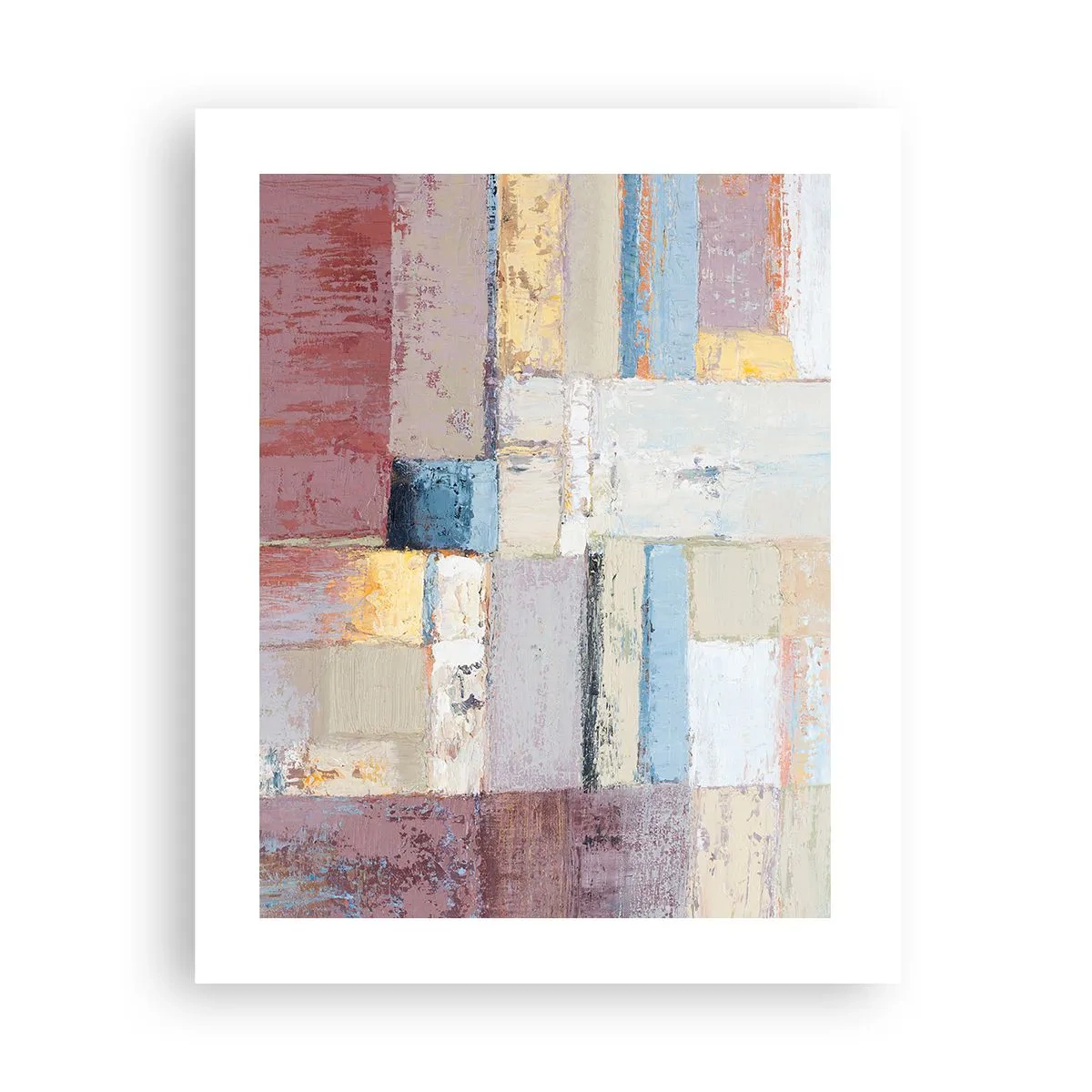 Poster - De rust van geometrie - 40x50 cm