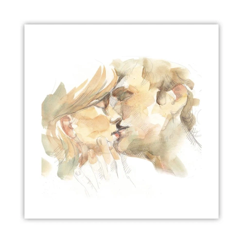 Poster - De helft gevonden? - 40x40 cm