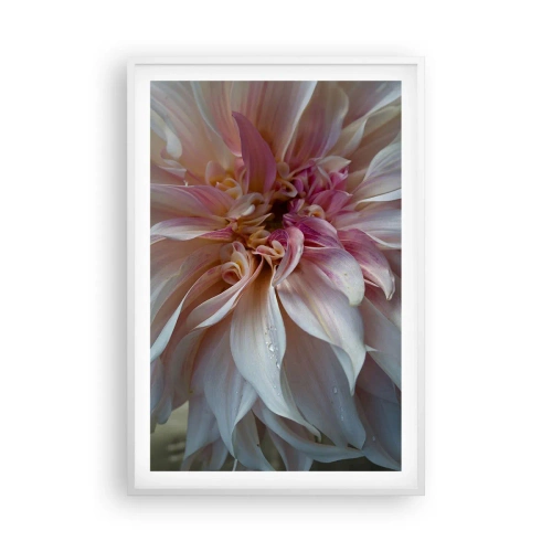 Poster in een witte lijst - Bloeiende frisheid - 61x91 cm