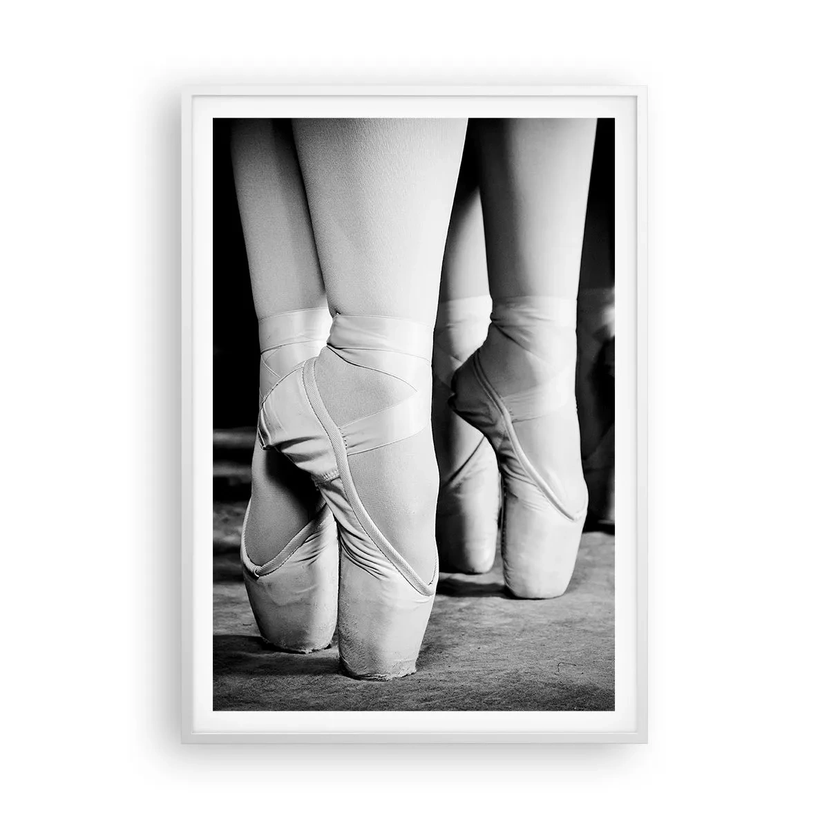 Poster in een witte lijst - Samen, lichtjes - 70x100 cm