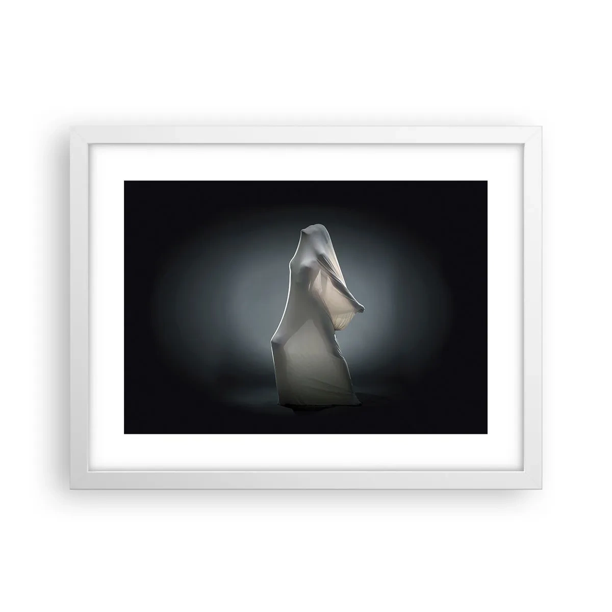 Poster in een witte lijst - Verborgen verlangens - 40x30 cm