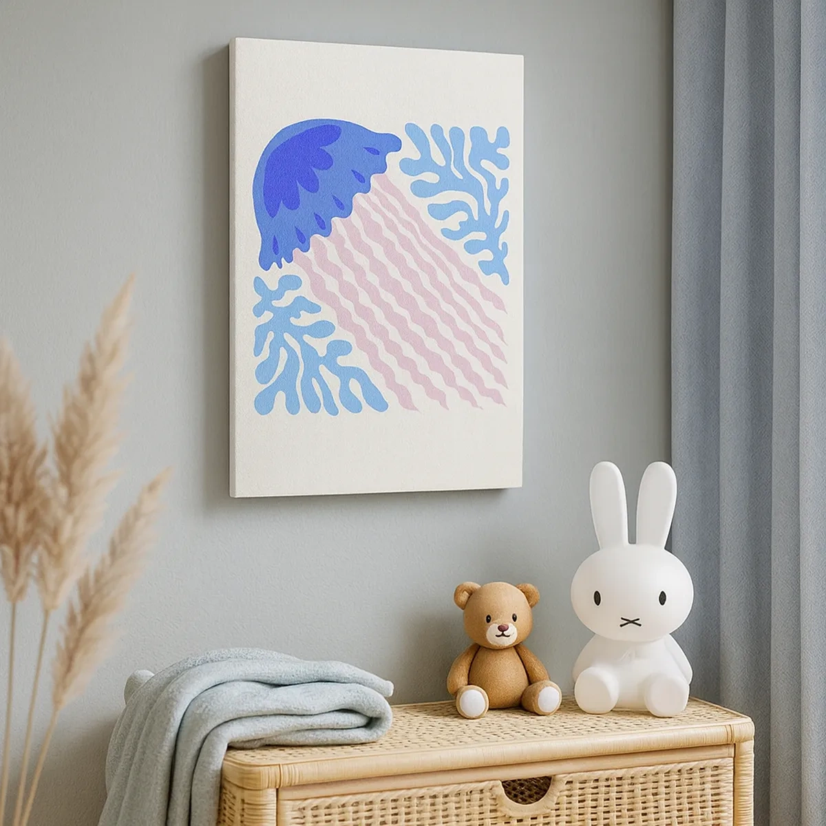 Schilderen op canvas - Als uit een andere wereld - 50x70 cm