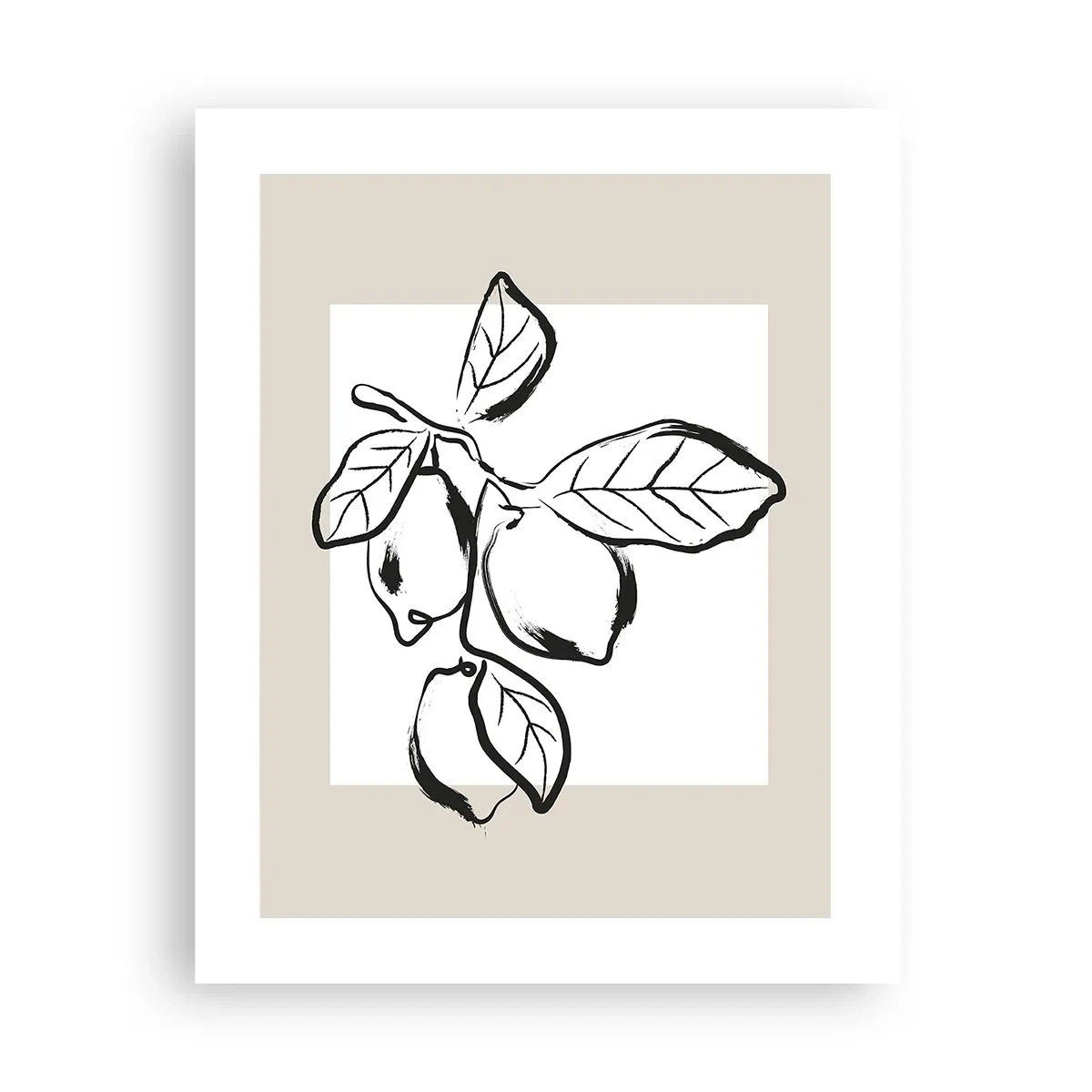 Poster - Waar de citroen rijpt... - 40x50 cm