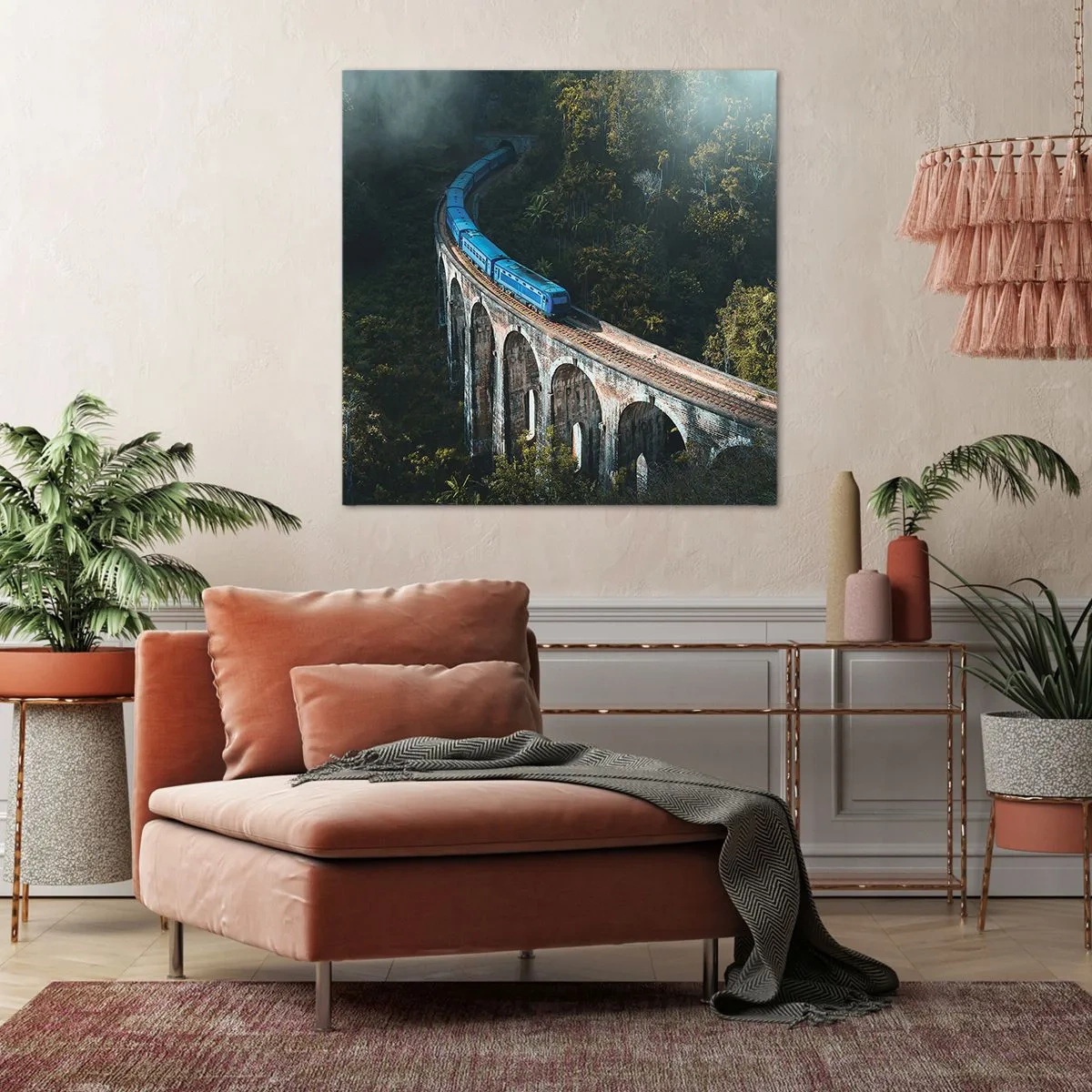Schilderen op canvas - Neiging tot natuur - 60x60 cm