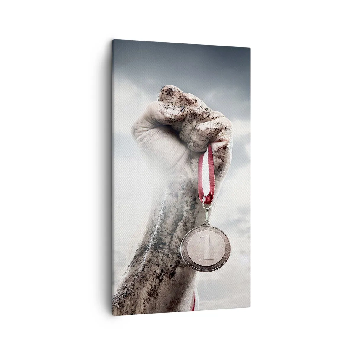 Schilderen op canvas - Per aspera ad astra - 45x80 cm