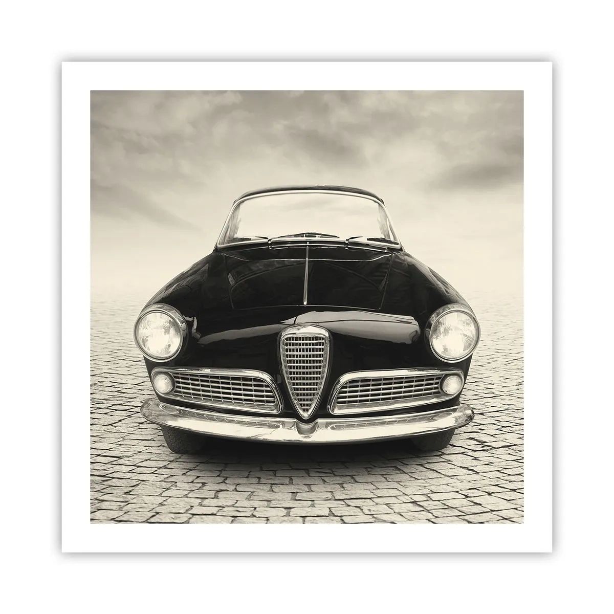 Poster - Je moet gewoon van me houden - 60x60 cm