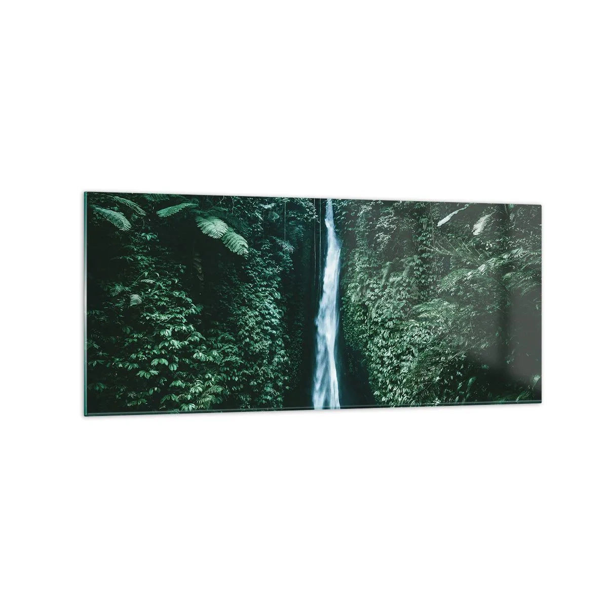 Schilderen op glas - Tropische spa - 120x50 cm